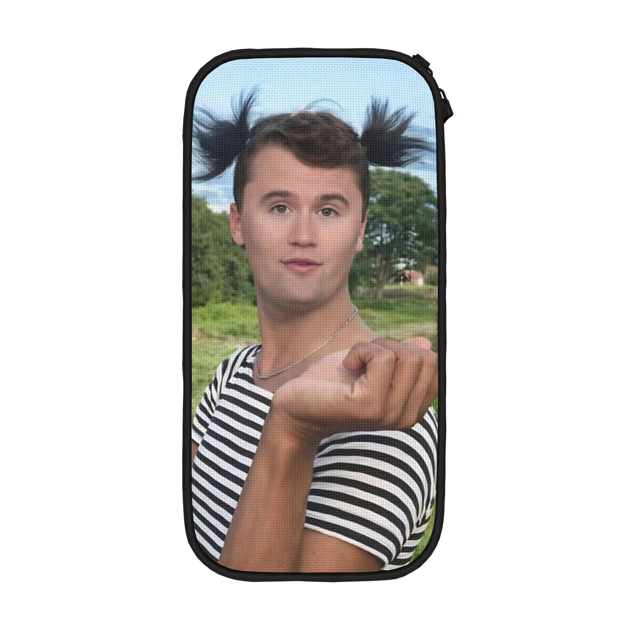

Новый пенал Charlie Kirk: большая сумка-коробка для ручек и карандашей для девочек и мальчиков, для школьных принадлежностей, подарки