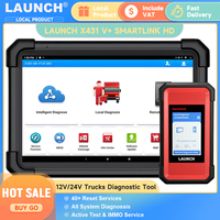 LAUNCH X431 V+ SmartLink HD Heavy Duty Trucks Diagnostic Tools Commercial Vehicle All System 40 Reset Diesel Truck Bus Scan Tool