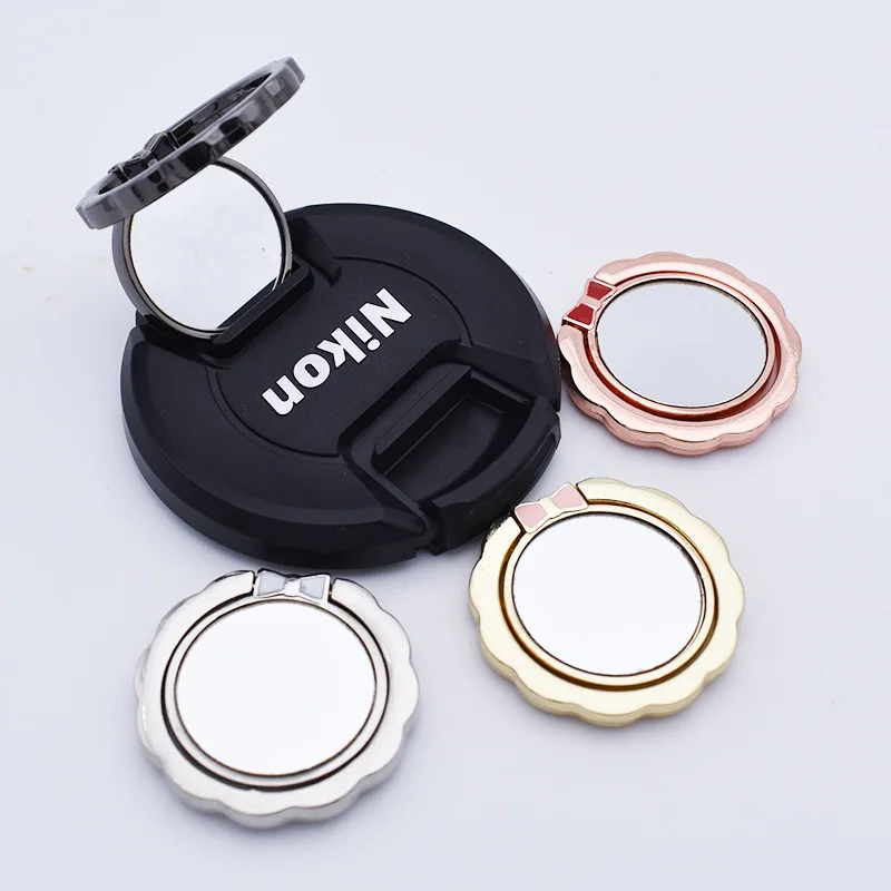 Mirror Ring Buckle 360 Degree RotationNew Multifunctional Bracket Universal Wholesale Ring Holder for Phone