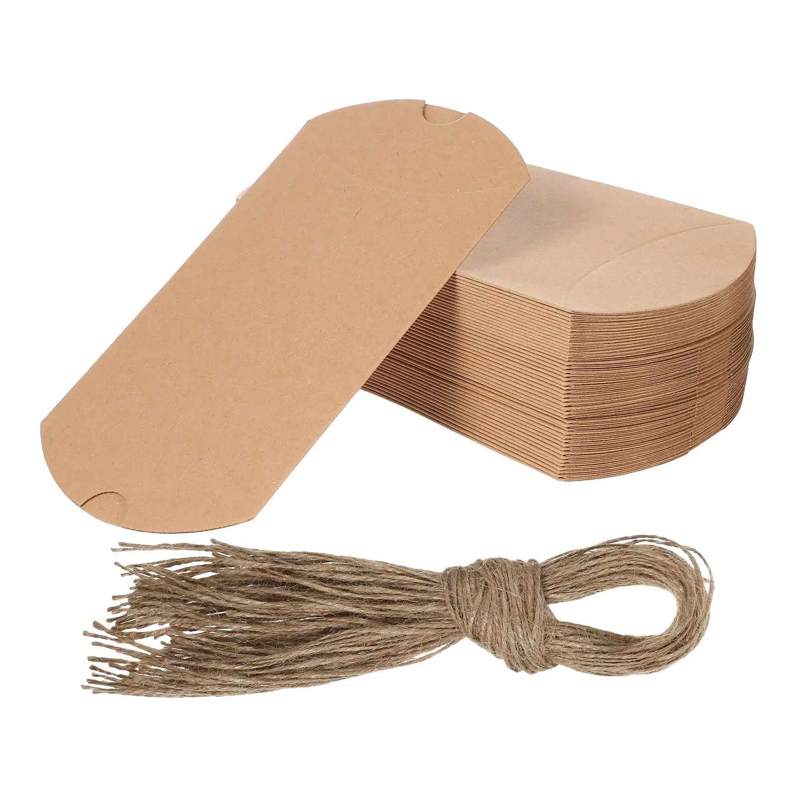 

50 Pcs Pillow Box Party Favors and Packaging Boxes Graduation for Candy of Paper Small
