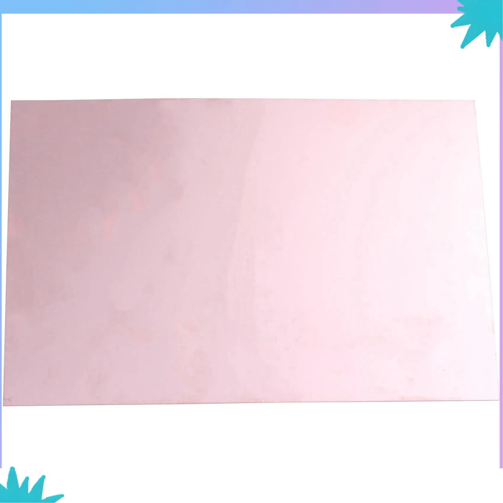 ABZW 5 pezzi 30 cm x 20 cm circuito stampato PCB laminato con piastra rivestita in rame su un lato fai da te