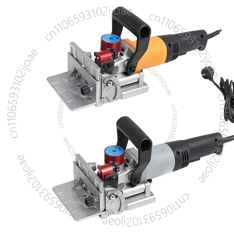Woodworking Slotting Machine Biscuit Jointer Invisible Ramino Connector Furniture Two-in-one Fastener Electric Tool