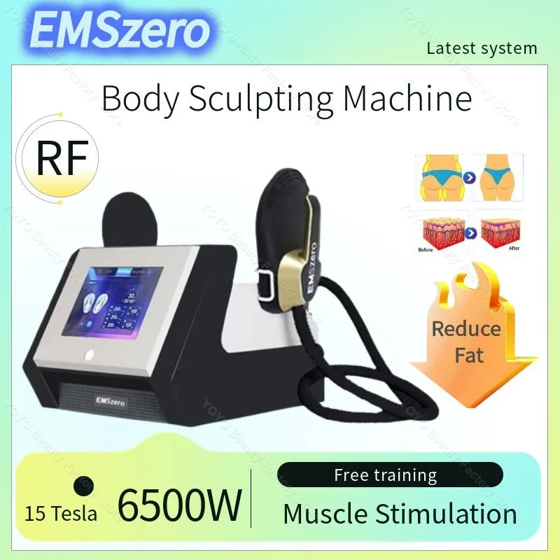 

EMSzero 15 Tesla 6500W Machine EMS NEO Body Slimming Sculpting Fat Burning Nova Weight Lose Electromagnetic Muscle Stimulation