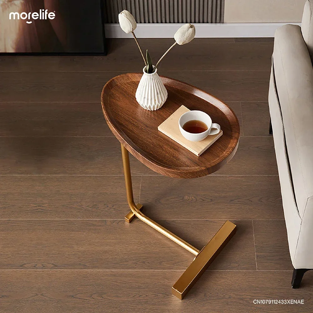 

Modern Creative Wooden Coffee Tables Nordic Minimalist Living Room Portable Mobile Sofa Side Table Small Desk Home Furniture