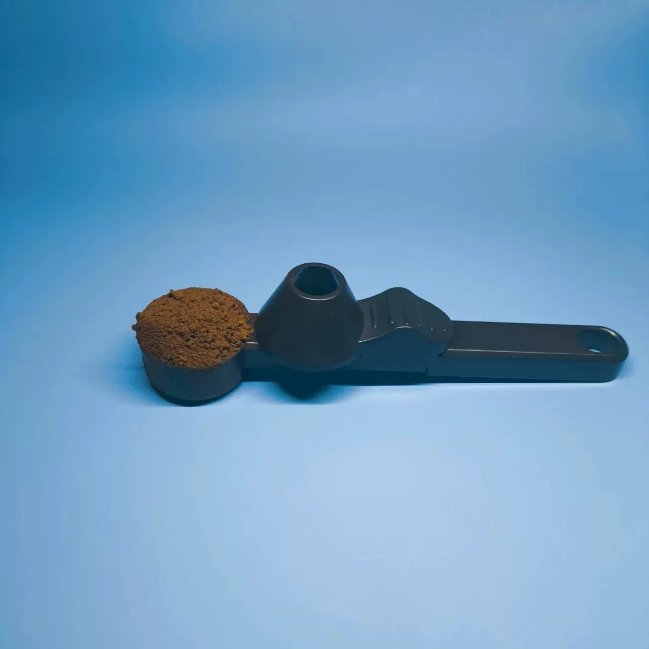 Creative Sliding Coffee Spoon With funnel For Protein Powder Pepper,Reusable K-cup Coffee, Bar, Gym, Travel Kitchen Accessories