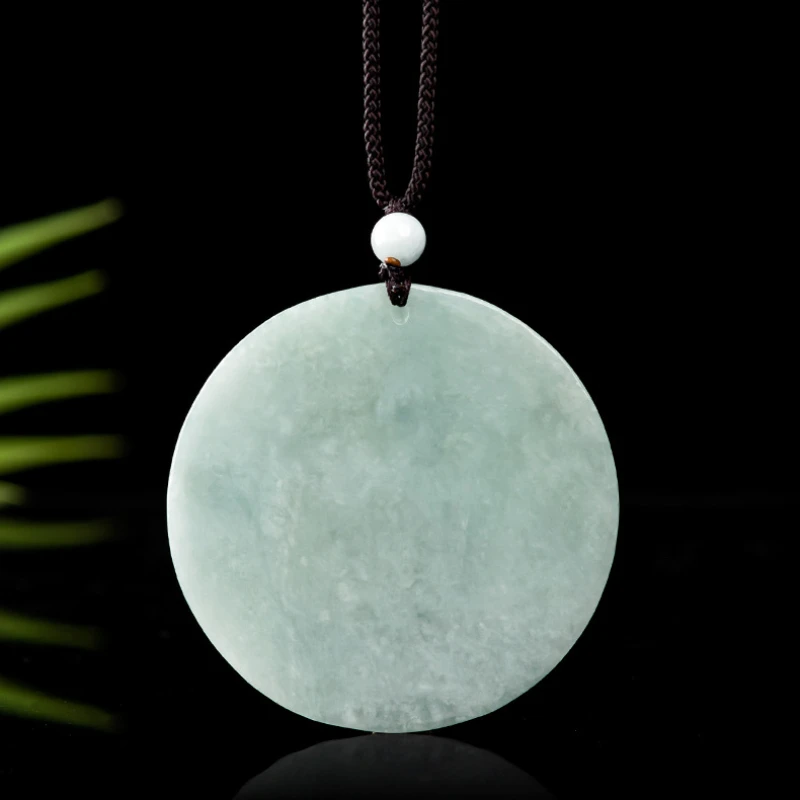 Myanmar A-goods Jadeite Thousand Hands Goddess of Mercy Pendant Fashion High-grade Ice Jade Necklace Men and Women Holiday Gift