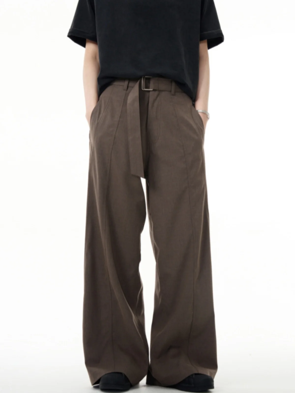 

Cleanfit Американская рабочая одежда в стиле ретро, повседневные брюки, Destructured Blade Ape Old Money Sle, молодежная энергия, всесезонные прямые брюки