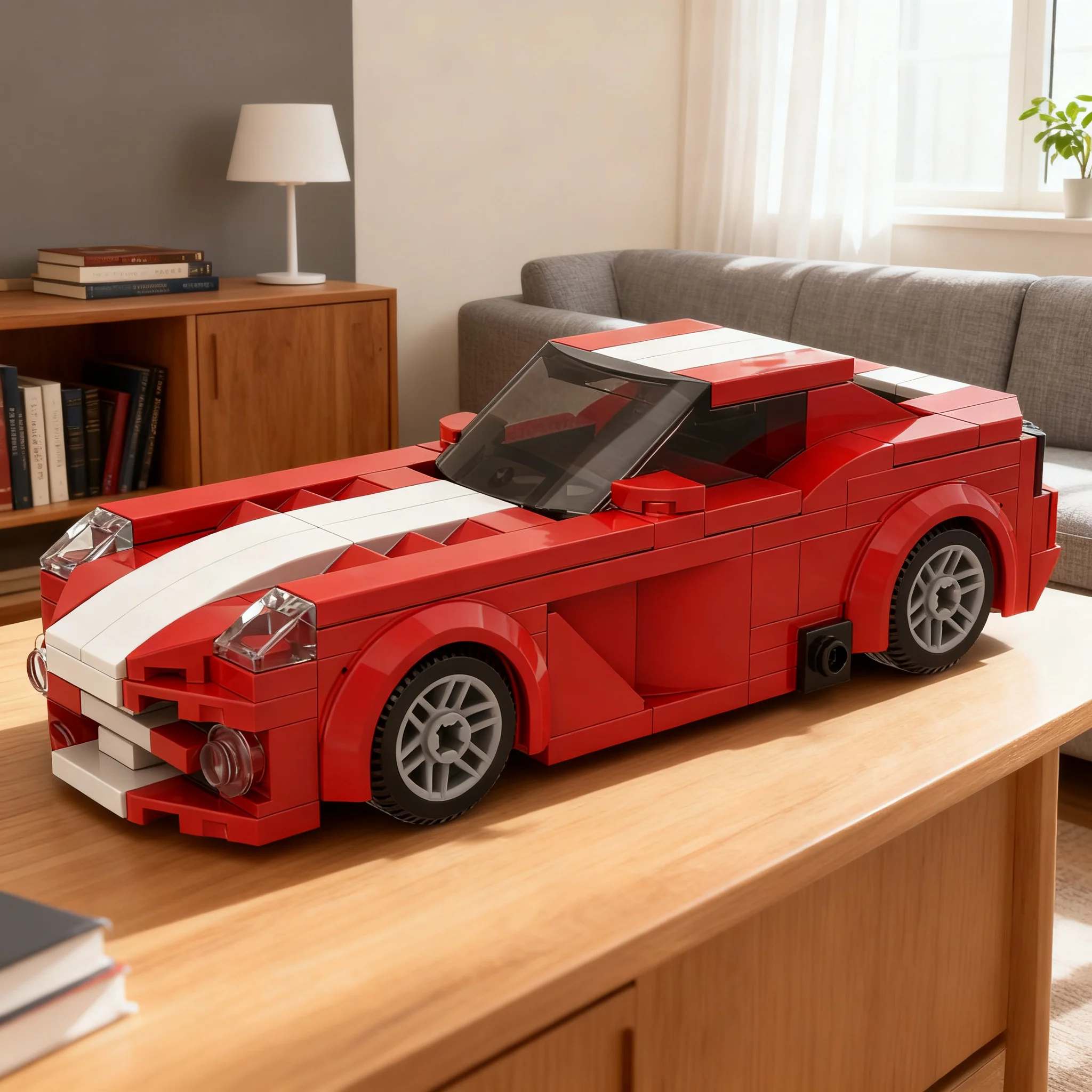 184pcs MOC City Dodge Viper SRT-10 Model Christmas Gift Collectible Display DIY Assembly Collection And Ideas