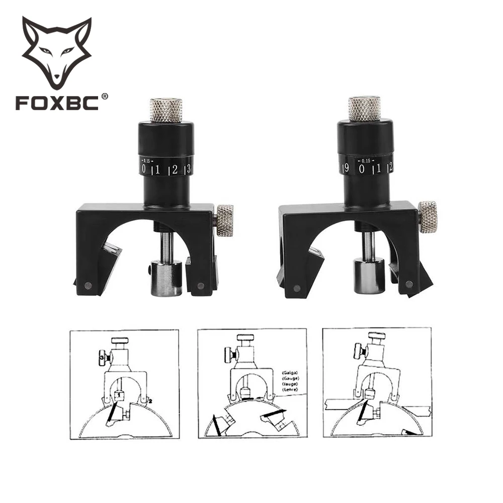 FOXBC Adjustable Magnetic Planer Jointer Knife Setting Jig Blade Gauge Setter For Woodworking Setter Tool 2Pcs