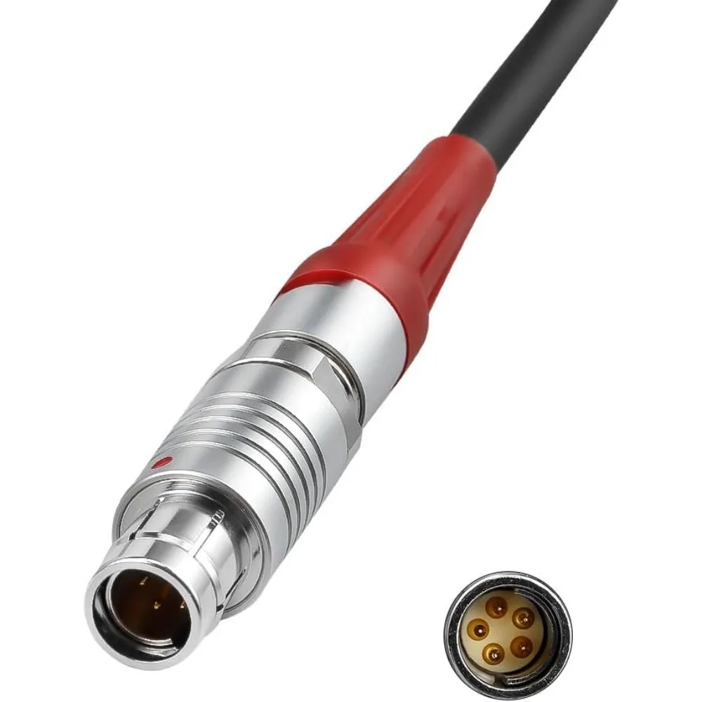 Alvin’s Cables CAM 7 Pin to LCS 5 Pin Cable for ARRI RIA-1| Cforce RF for ARRI Alexa Plus, Compatible with K2.0034580, 60cm| 2ft