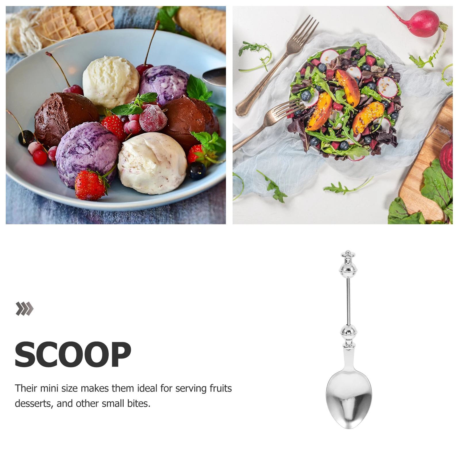 

Stainless Steel Beadable Vintage Sugar Tea Large Serving Spoon Coffee Stirring Spoon Household Tableware Food Serving Spoons Diy