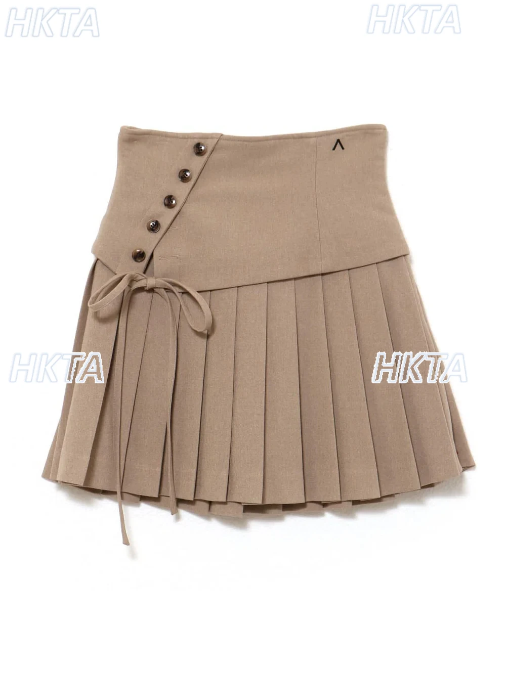 

Japanese Style Skirts Women Lace-up Button Plaid Pleated Skirt 2025 Summer Autumn New High Waist Slim Short Mini Skirt for Girls