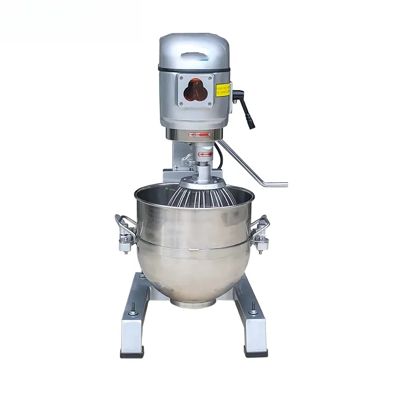 Equipamento elétrico de panificação de alta qualidade. Nova batedeira planetária industrial para confeitaria e panificação em restaurantes.