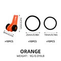 Orange-10pcs