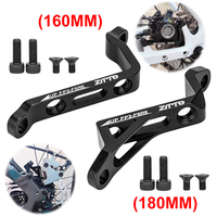 Bike Disc Brake Adapter Post Mount To Flat Mount Bicycle Disc Brake Adaptor Disc Brake Bracket Converter for 160 180mm Rotor