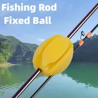 1PCS Fishing Rod Bundler Reusable Fishing Ball Holder Fishing Rods Tie Holder Fish Accessories Stretchy Rod Holder