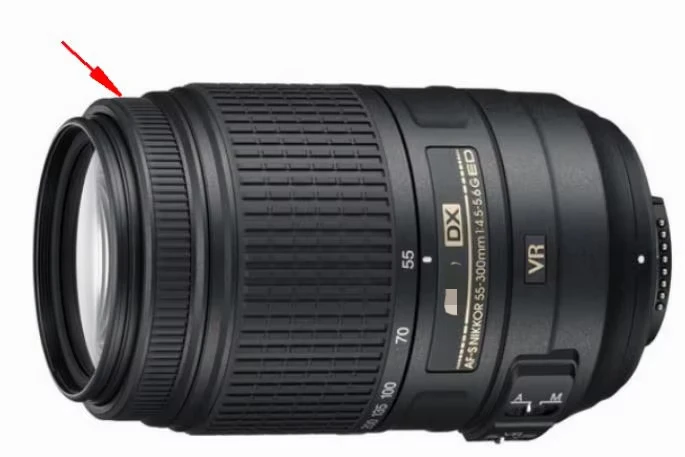 NEUE Objektiv Fokus Gummi Ring Für Nikon 55-300 55-300mm F/4,5-5,6G ED VR Kamera Ersatz