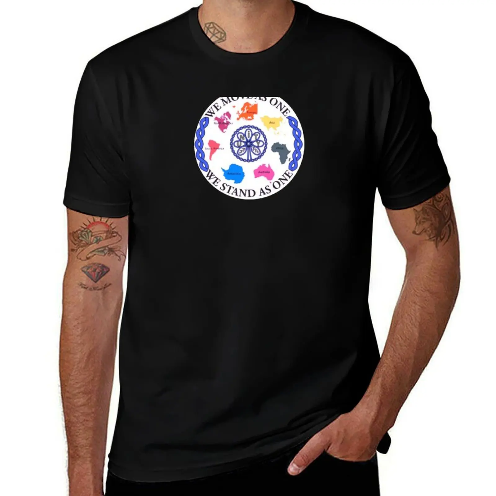 T-shirt décontracté d'Halloween Unity