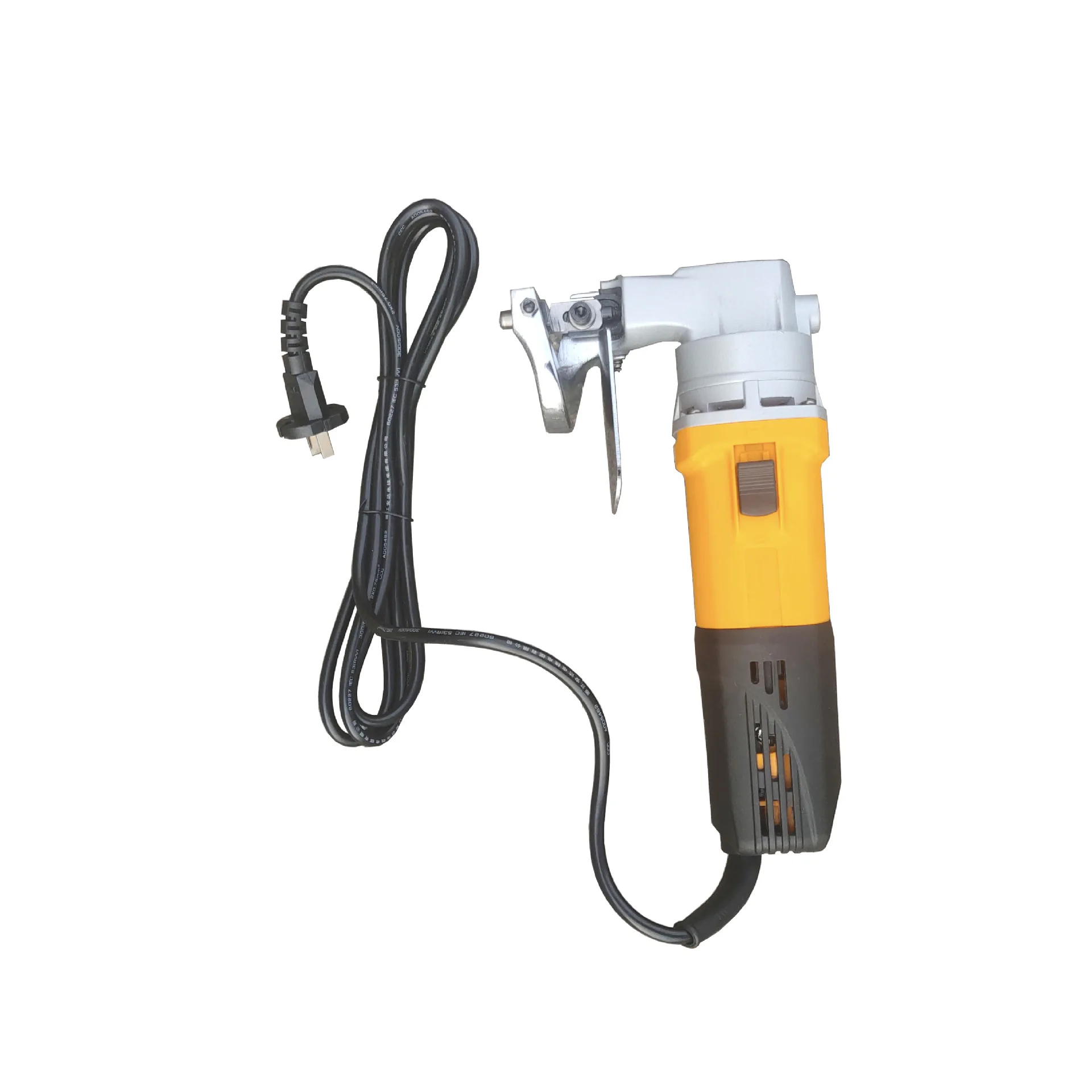 Portable Electric 2.5mm Scissor Metal Sheet Shear Cutter Hand Plate Shearing Machines With New Motor Manual Condition