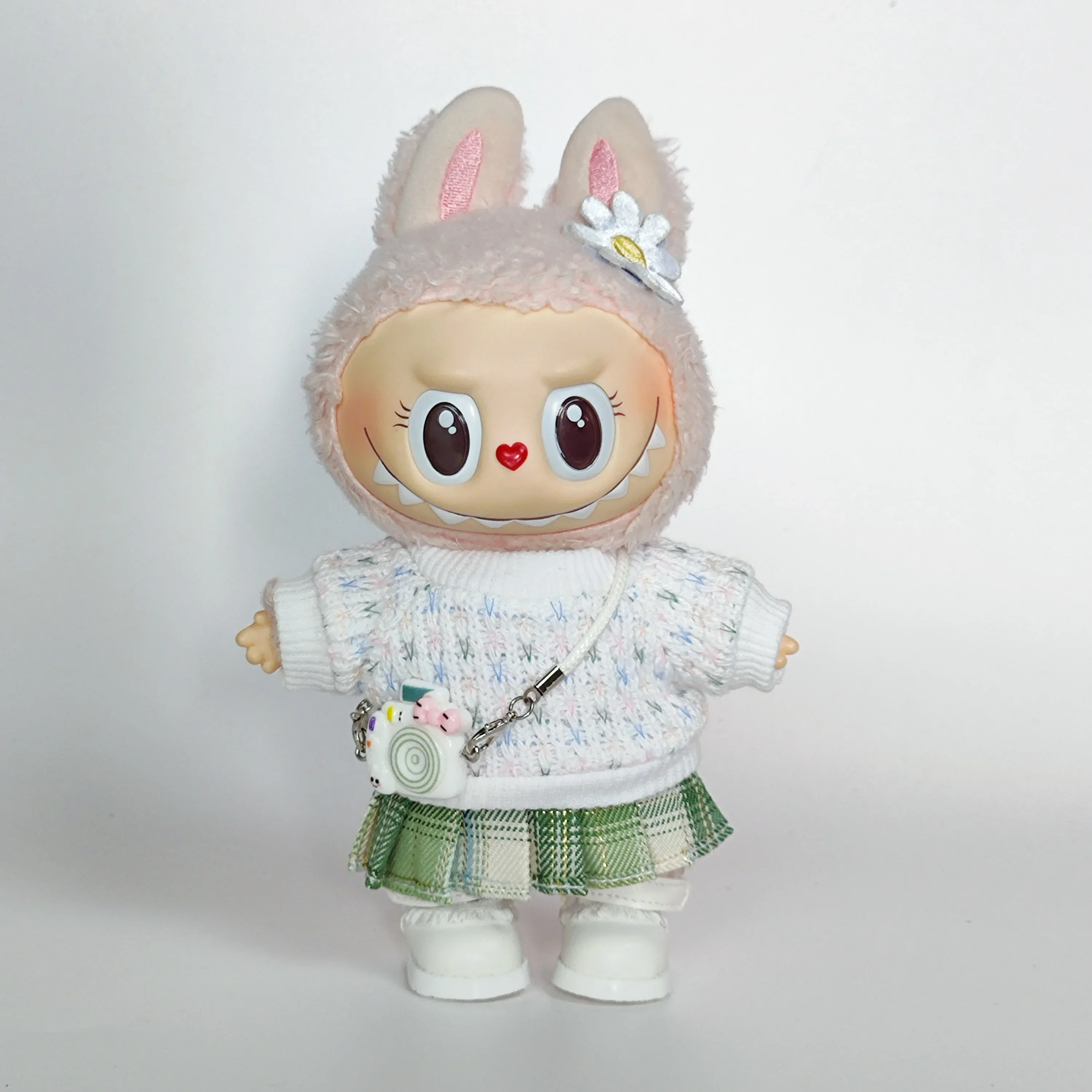 ملابس لزي لابوبو - مجموعة سترة JK المحبوكة من الجيل الأول والثاني للحفلات الجلوس