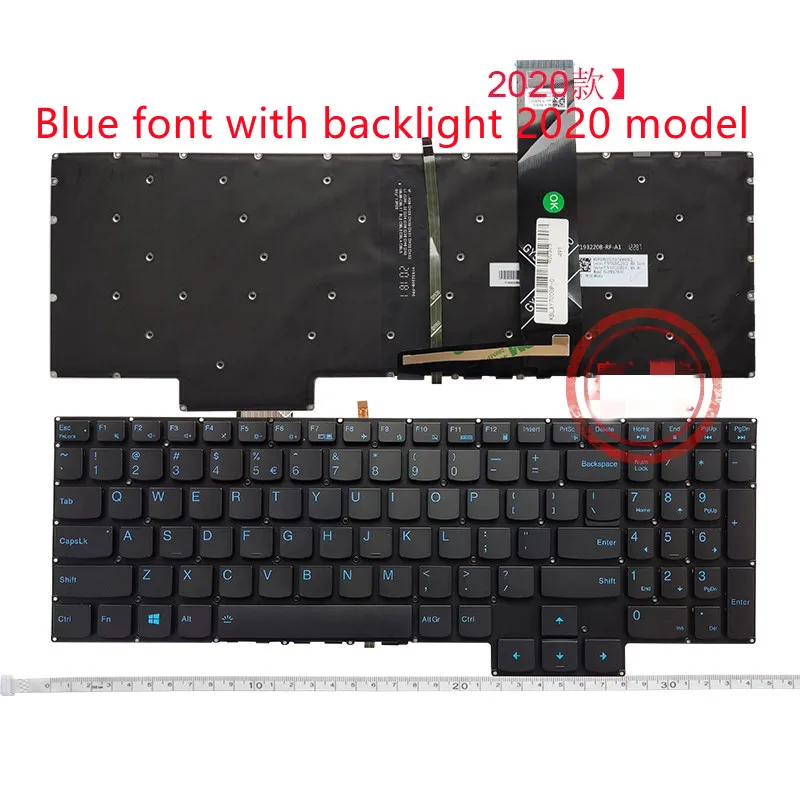 

New 2020 Version For Lenovo Legion 5-17ARH05H /5-17IMH05H/5-17ACH0H Laptop With US Backlight Keyboard