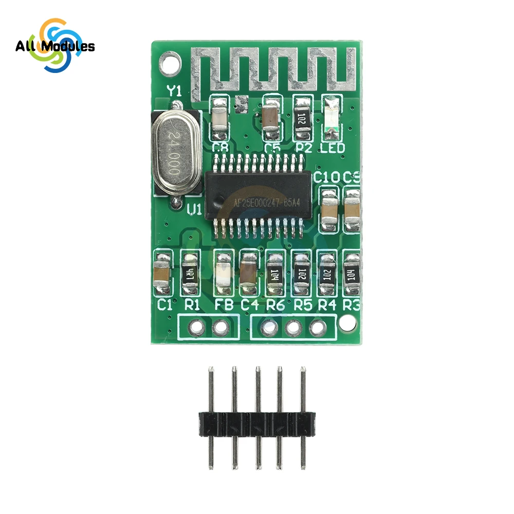 Мини-модуль аудиоресивера Bluetooth 5.4 2.0, двухканальная плата стерео декодирования для аудиосистем