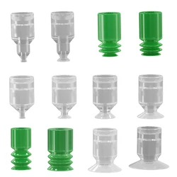 Manipulator Accessories Pnenumatic Parts For Rubber Sucker Pad Mini Vacuum Suction Cup Chuck