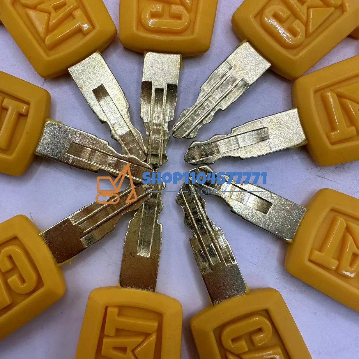 30PCS 5P8500 Key for cat Heavy - Heavy Equipment Yellow 评论和价格