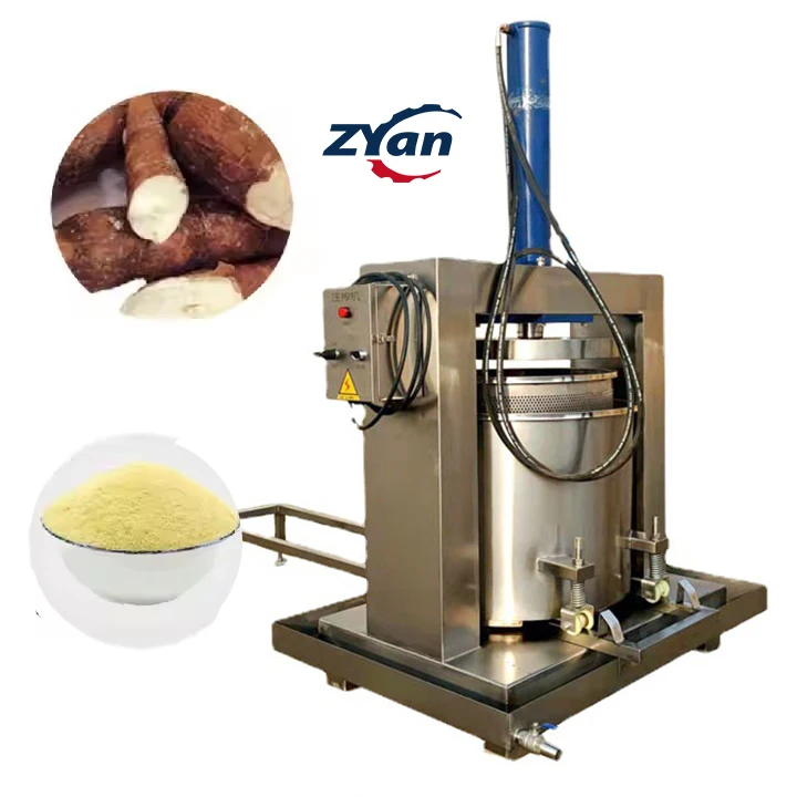 Commercial Automatic Hydraulic Press Fruit Juicer For Grapes Sea Buckthorn Loquat Aloe Vera Cassava-Core Motor Component