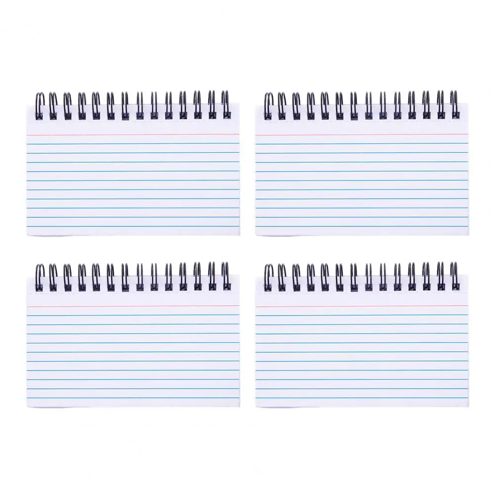 Schedule Notebook Smooth Paper Notebook Colorful Coil Design Notebook Spiral Index Cards for Study Office School Smooth Writing