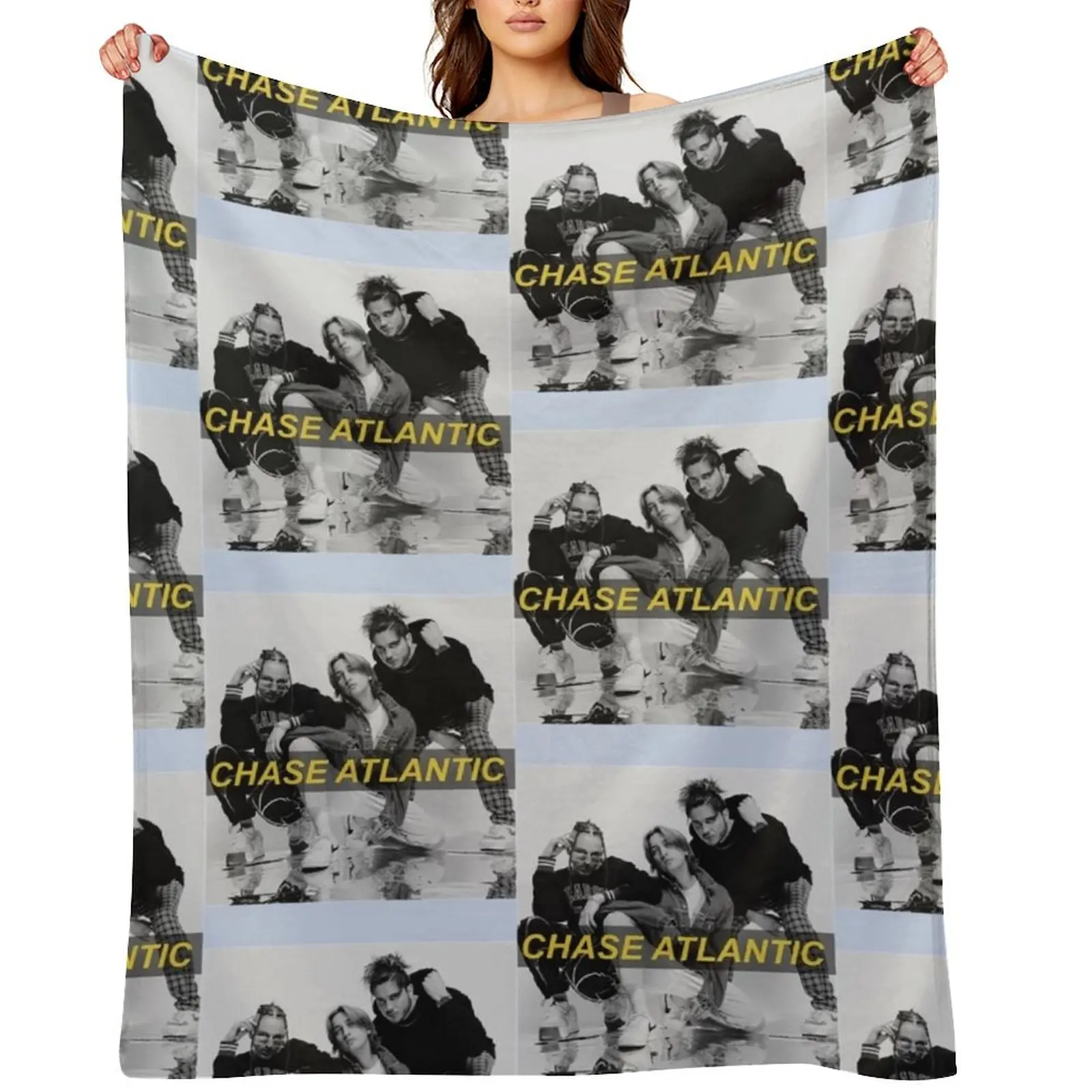 

Chase Atlantic Throw Blanket Custom Furry Flannels Bed covers Blankets