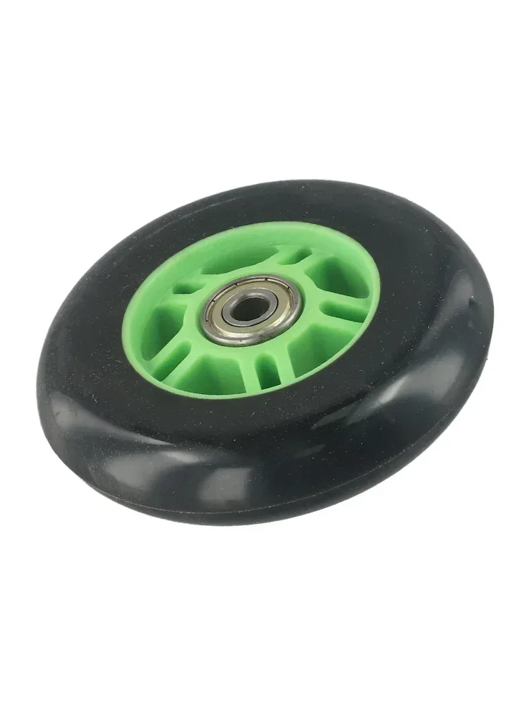 100mm 85A Inline Skate Wheel With Bearings High Elasticity Rear Wheel Sole Skate Wear-Resistant PU Stunt Scooter Parts Kick