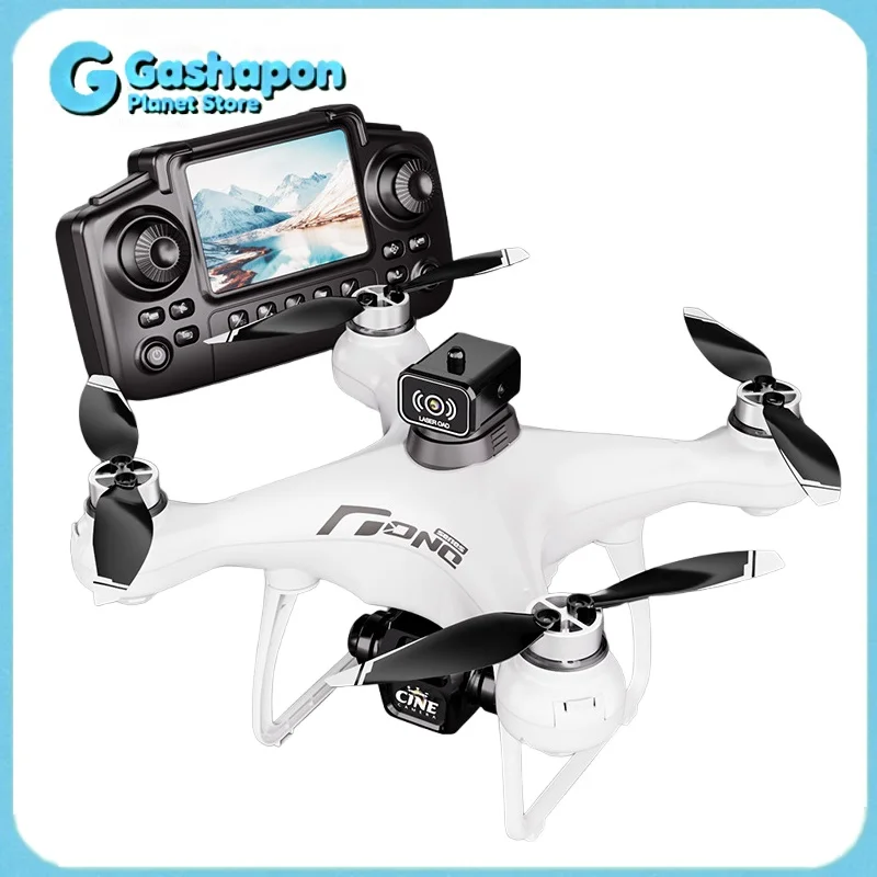 

E55 Brushless Drone With Screen Controller Fpv Rc Quadcopter Optical Flow Positioning Obstacle Avoidance Aerial Photography Toy