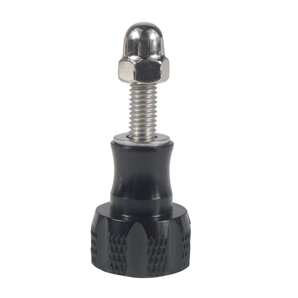 10 Stück Aluminium-Daumenknopf-Schrauben für GoPro-Zubehör, Einbeinstativ, Haltegriff, Stick-Montage, M5, kurze lange Stativ-Adapterschraube – Detail 17