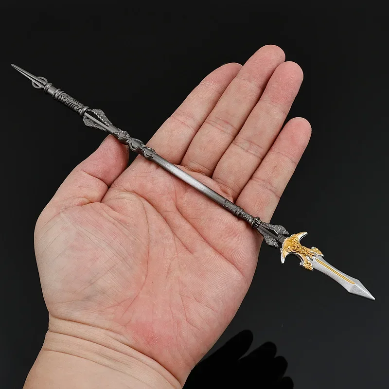 22cm Black Myth: Wukong Weapons Chu Baiqiang Samurai Sword Weapon Model Game Peripherals Accessorie Crafts Gifts Toys Collection