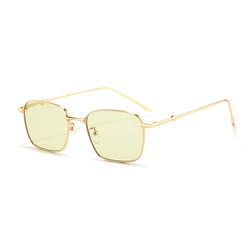 New Retro Gradient Vintage Square Sunglasses Women Fashion Classic Candy Color Glasses Men Retro Eeyglasses UV400 Female