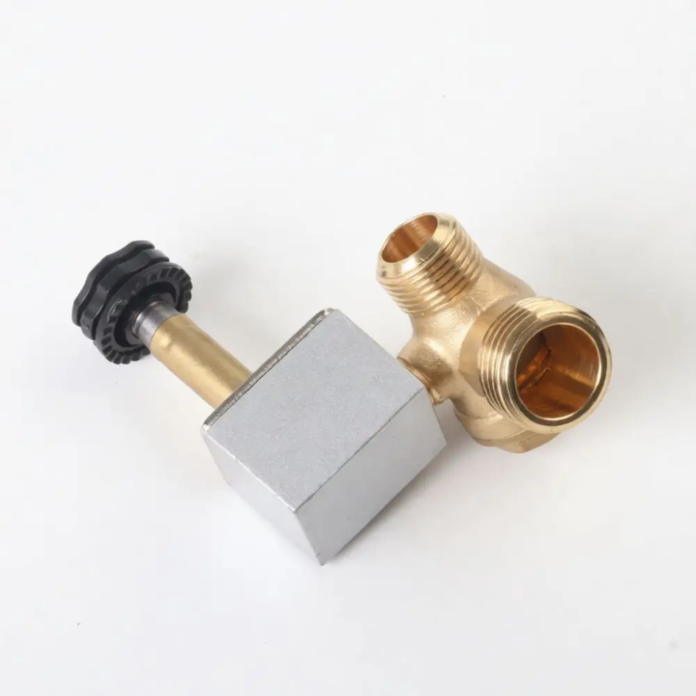 Silent Oil Free Air Compressor Solenoid Valve Copper One Way Check Valve Replacement Pneumatic System Component