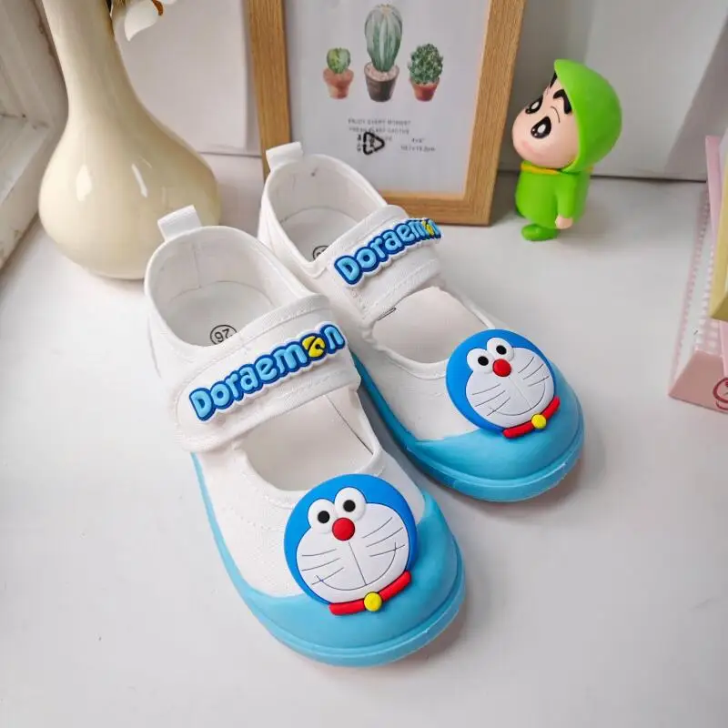Leuke Baotou-casual schoenen voor kinderen Cartoon boardschoenen voor meisjes Strandschoenen met zachte zolen Comfortabele canvasschoenen Lichtgewicht ﻿