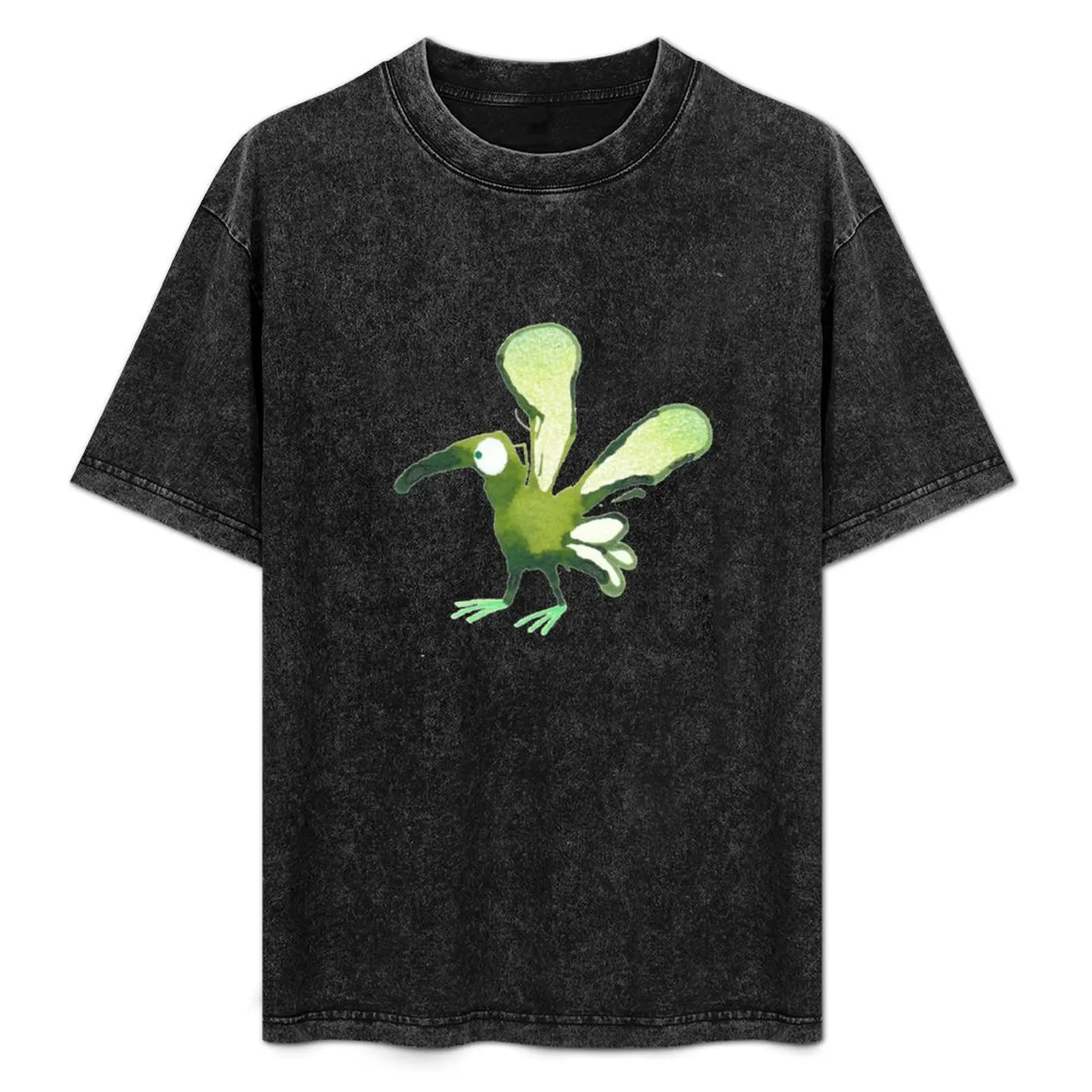 Green compact No. 1 T-Shirt Sports Casual Breathable Tee Shirt