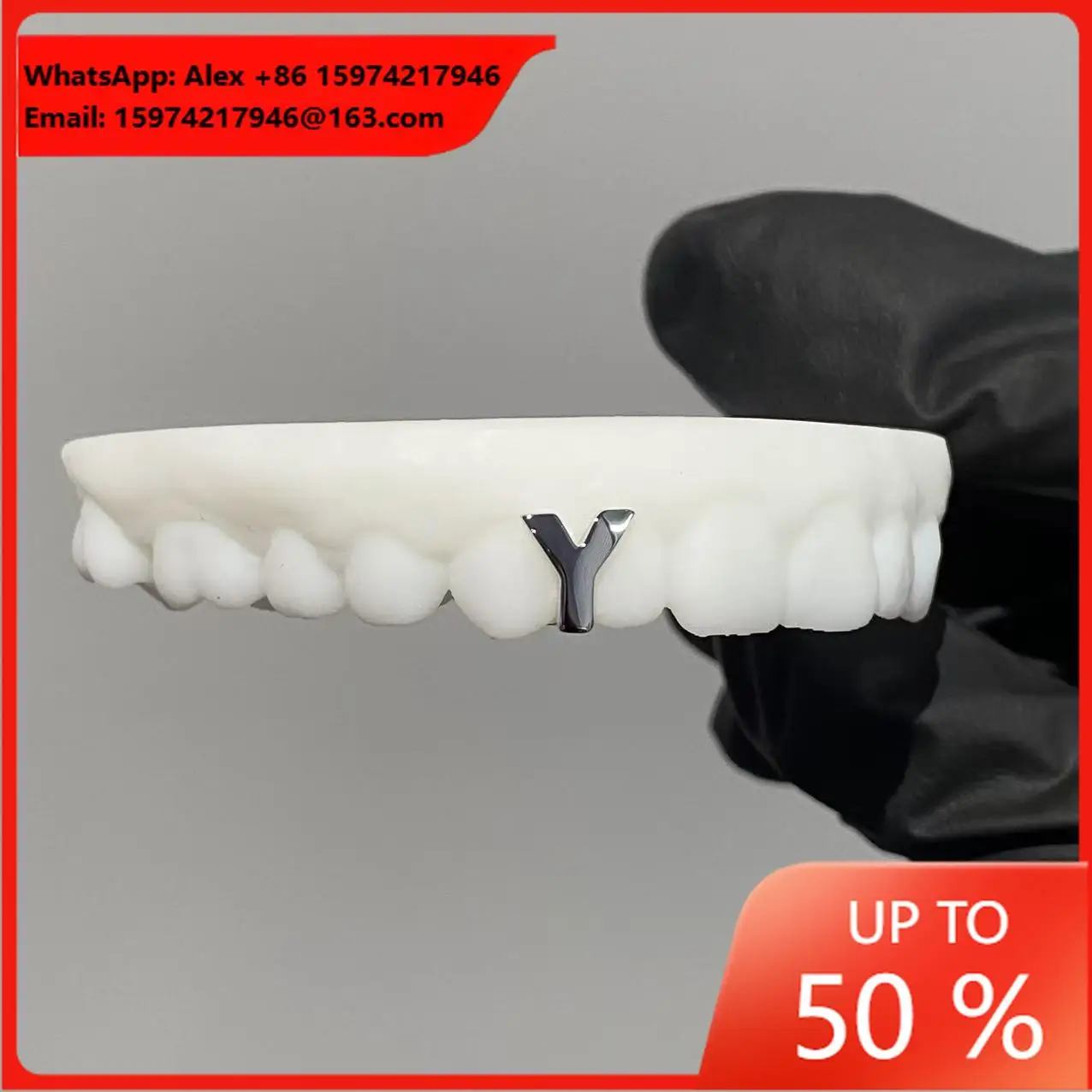 Letter Y Grill Top 1 European And American Cross-border Hot-selling Grillz