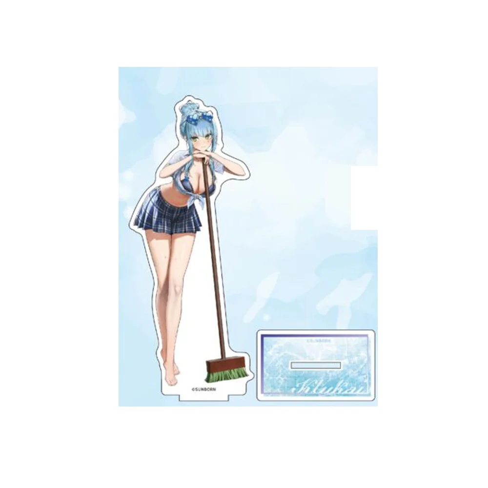 Game Girls' Frontline 2: Exilium Groza Vepley  15CM Double Sided Acrylic Stand Keychain 2026 New Anime Stand Desktop Decor