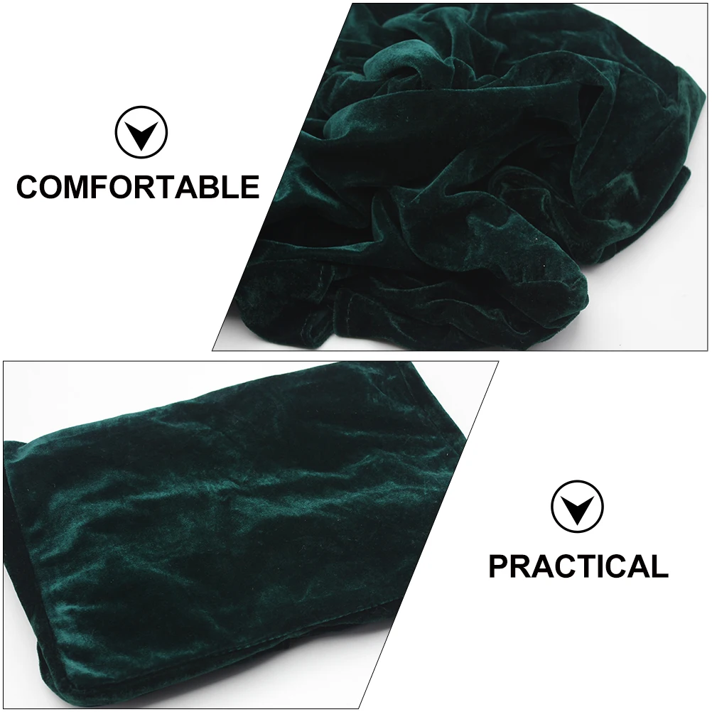 

Piano Stool Cover Velvet Material Protective Chair Bench Covers Dustproof Scratch Resistant Easy Install Home Office Use Piano