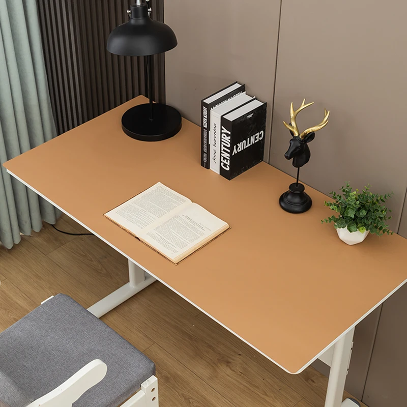 

Solid Colour Desk Pu Cover Table Mat Tablecloth Waterproof Oil -proof Long Square -shaped Coffee Table Pu Leather Table Cloth