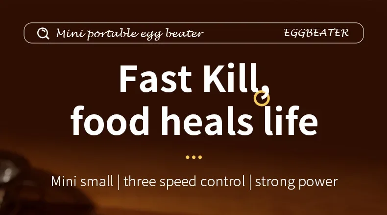 Drahtlose Typ-C Wiederaufladbare 3-geschwindigkeit Mini Handheld Milchaufschäumer Kaffeeaufschäumer Tragbare Küche Kochen Werkzeuge Schneebesen schaum Mixer – Detail 2