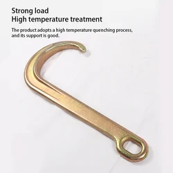 Universal Tow Truck Hook Replacement Long Handle Wrecker J Shaped Hooks