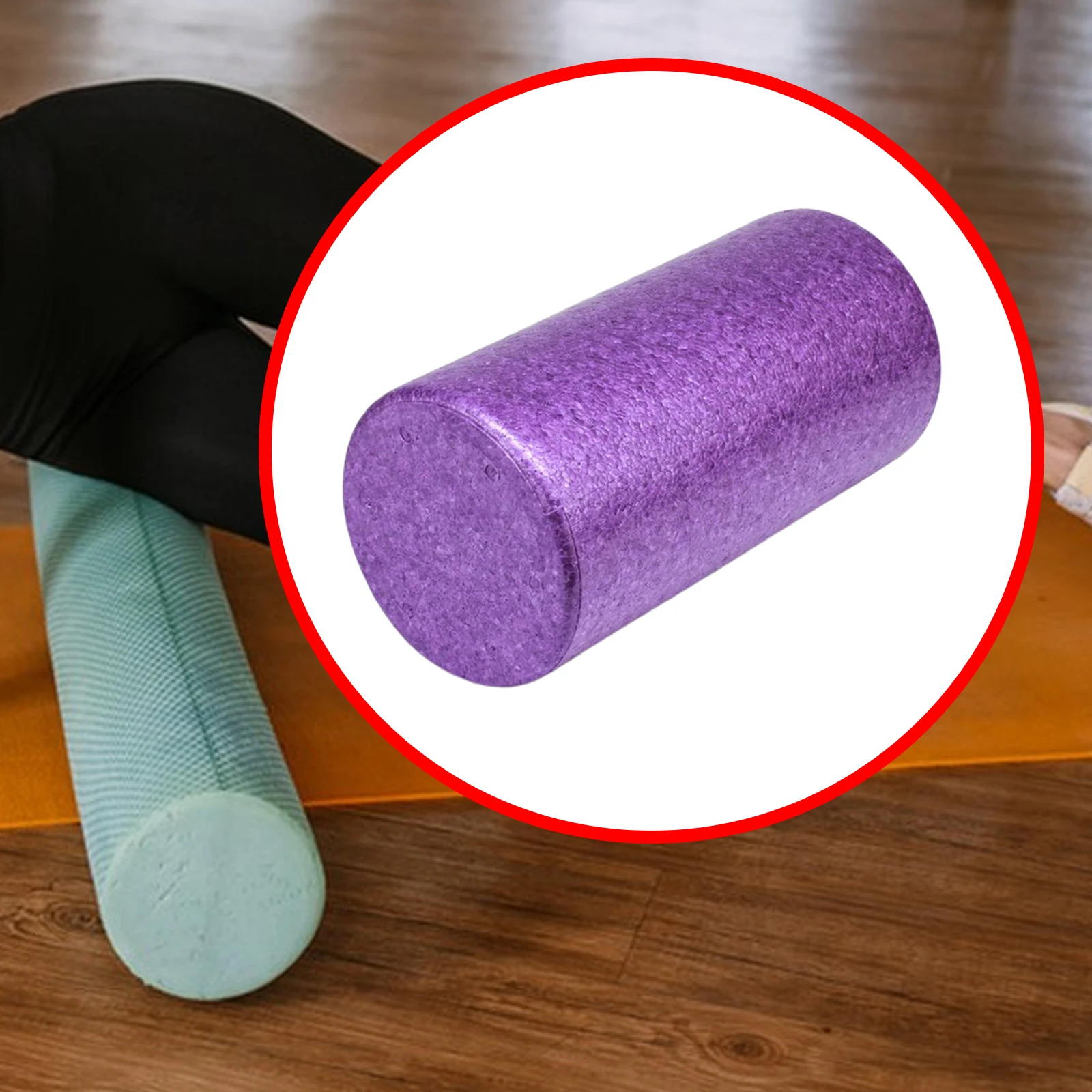 Yoga Column Roller Lightweight Foam Roller Neck Firm Post Workout Muscle Recuperation Muscle Massage for Pilates Exercise Worker