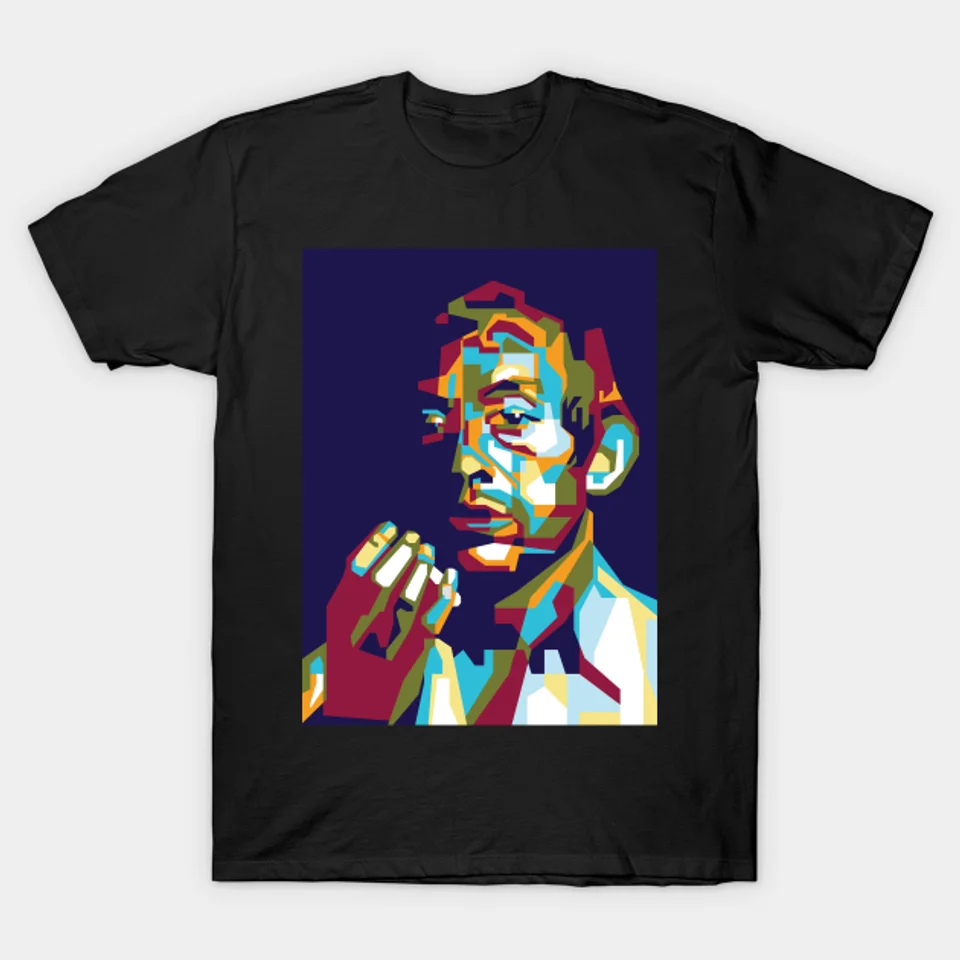 Abstract Popart Serge gainsbourg in WPAP - Serge Gainsbourg - T-Shirt