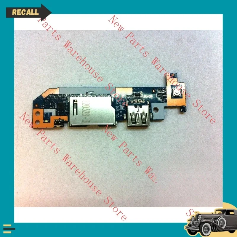 L Genuine FOR  IdeaPad 3 15IAU7 POWER BUTTON USB SD Card Reader Board 5C50S25335 NS-E342
