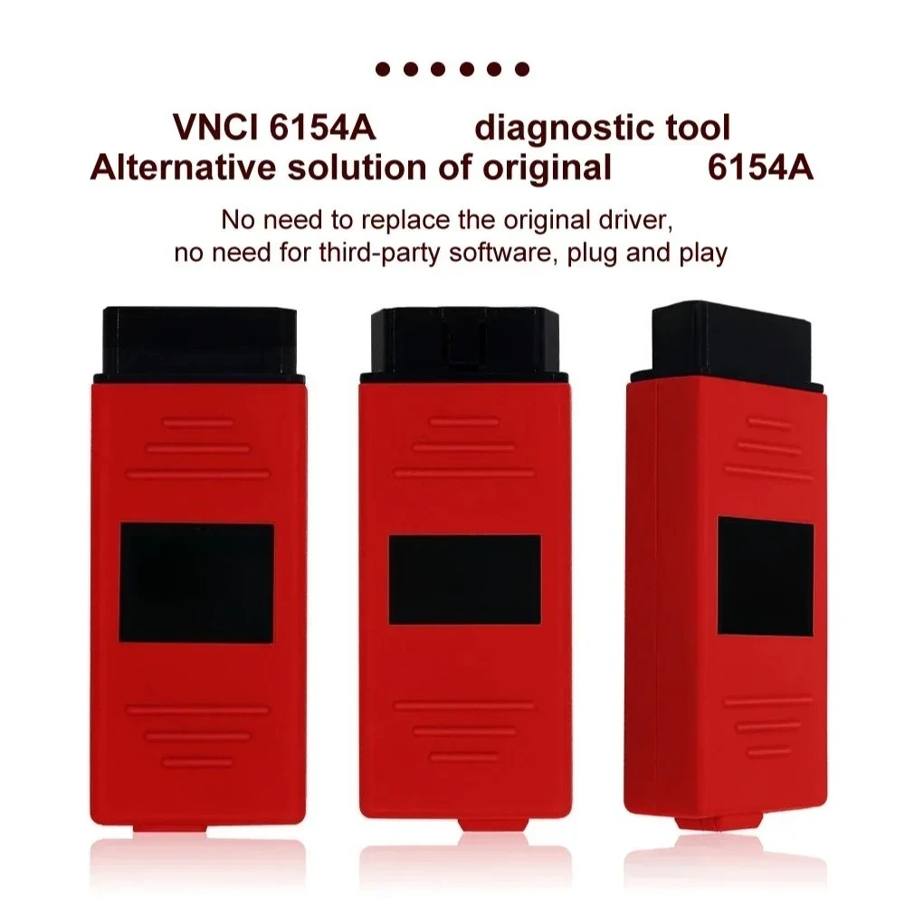 NEW V25.3.0 VNCI 6154A Diagnostic Tool Support CAN FD DoIP Protocol for VWAudiVAG Group from 1995-2024+  Better Than 5054A