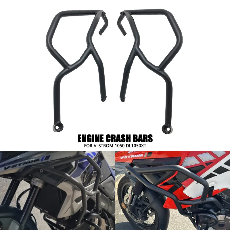 

Fit For Suzuki V-Strom 1050 dl1050 DL1050XT Bumper Engine Guard DL1050 XT DL1050A 2020-2023 Motorcycle Crash Bars Protector
